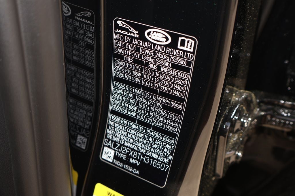 2026 Land Rover Range Rover Evoque S