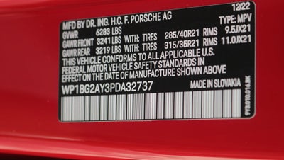 2023 Porsche Cayenne Coupe GTS