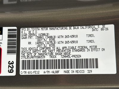 2026 Toyota Tacoma TRD Sport
