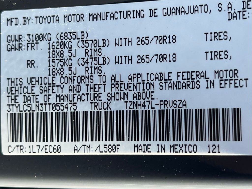 2026 Toyota Tacoma i-FORCE MAX Tacoma Trailhunter