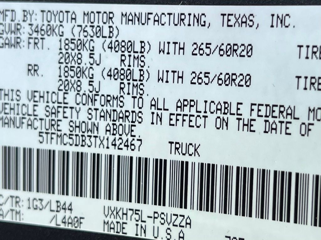 2026 Toyota Tundra i-FORCE MAX Tundra 1794 Edition