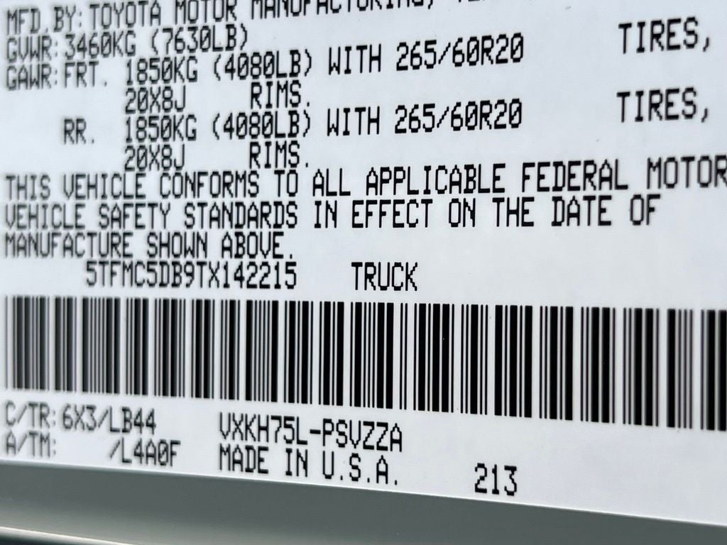 2026 Toyota Tundra i-FORCE MAX Tundra 1794 Edition