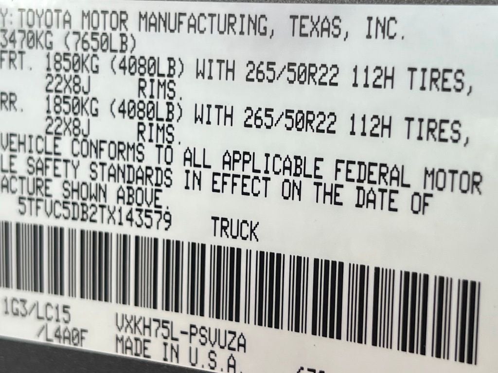 2026 Toyota Tundra i-FORCE MAX Tundra Capstone