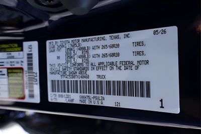 2026 Toyota Tundra i-FORCE MAX Tundra Limited
