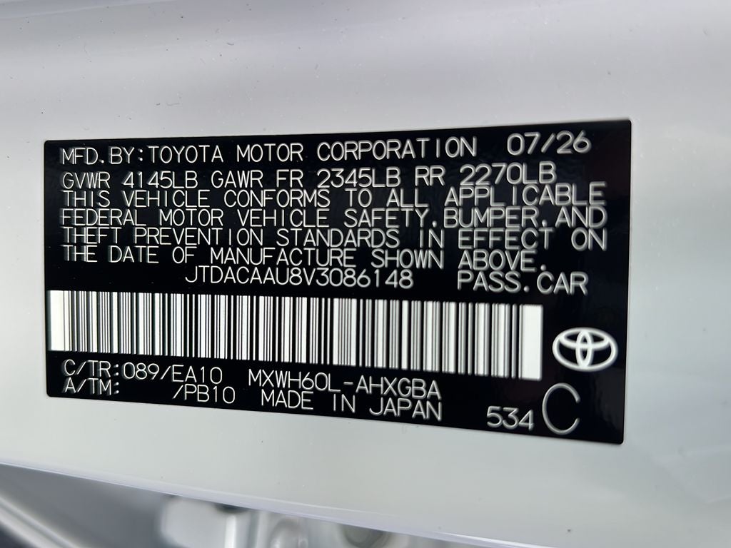 2027 Toyota Prius XLE