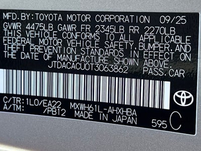 2026 Toyota Prius Plug-in Hybrid XSE Premium