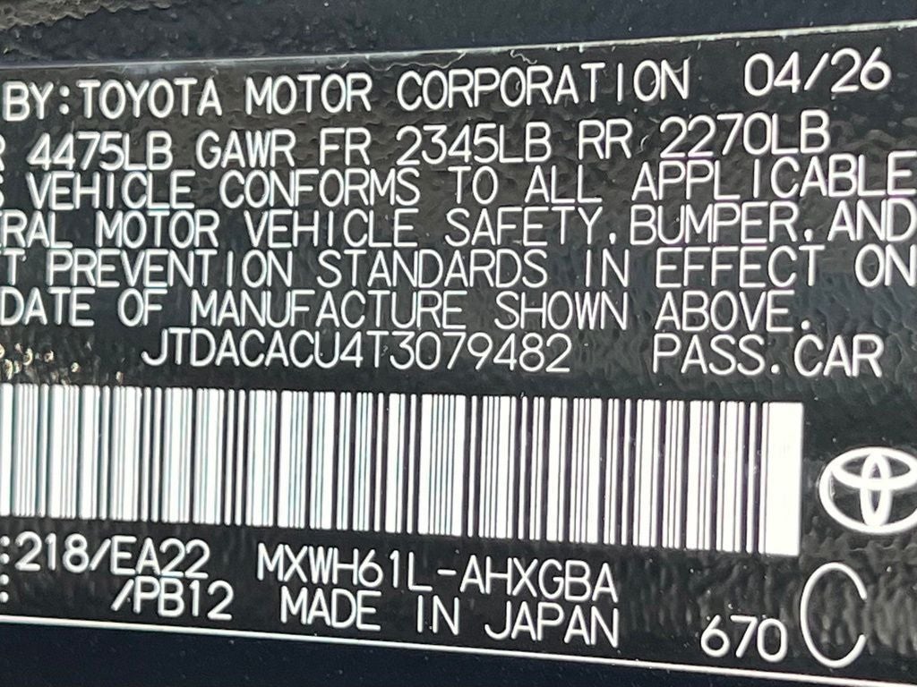 2026 Toyota Prius Plug-in Hybrid XSE