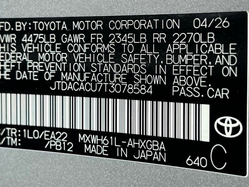 2026 Toyota Prius Plug-in Hybrid XSE