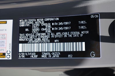 2026 Toyota 4Runner SR5