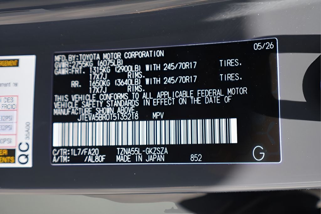 2026 Toyota 4Runner SR5