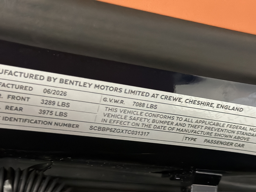 2026 Bentley Flying Spur Base