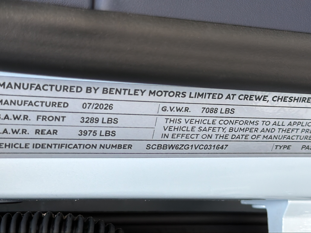 2027 Bentley Flying Spur Azure