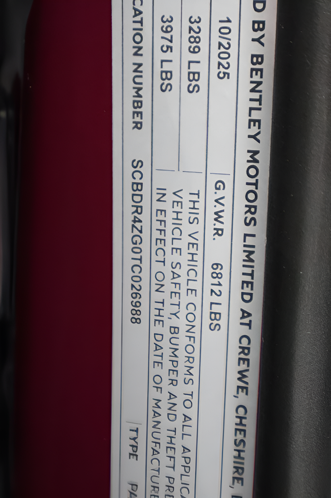 2026 Bentley Continental GTC Speed