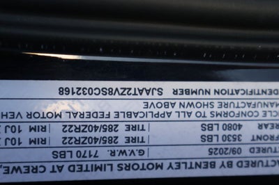 2025 Bentley Bentayga Base