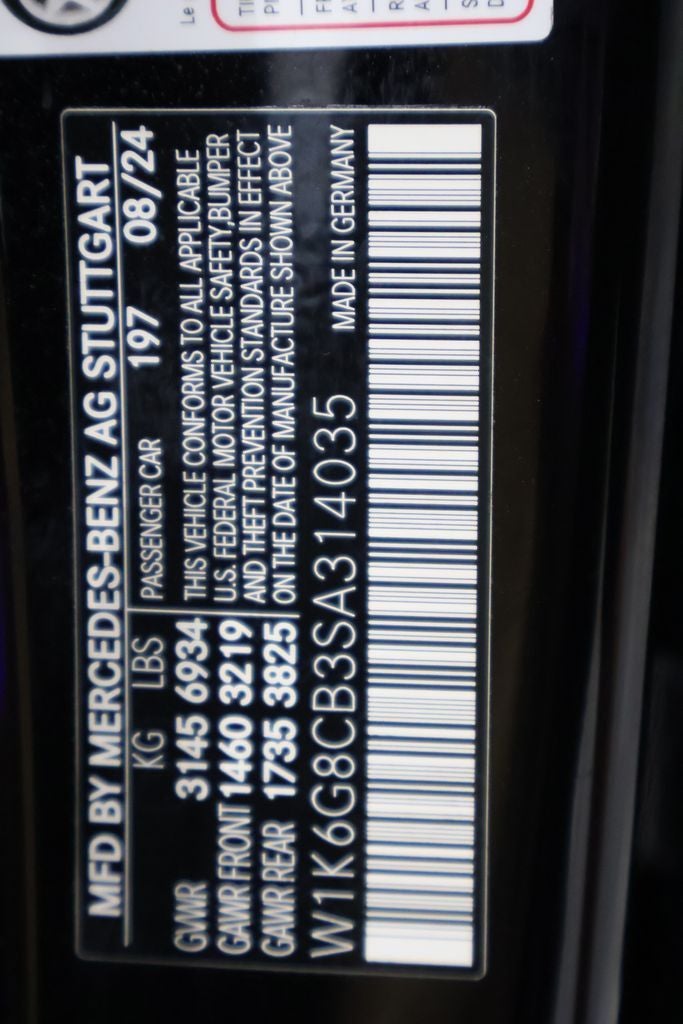 2025 Mercedes-Benz S-Class S 63 E AMG® 4MATIC®