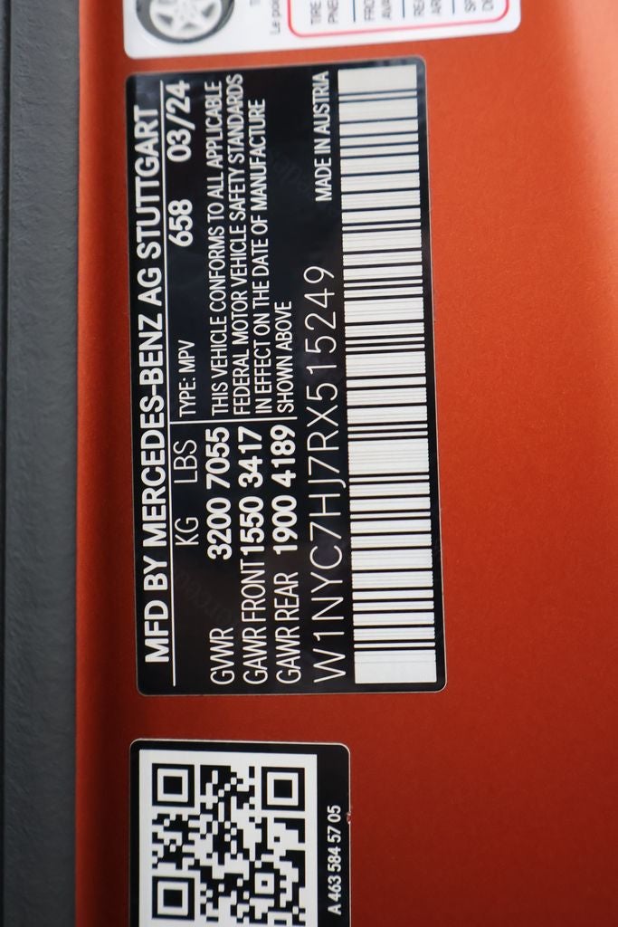 2024 Mercedes-Benz G-Class G 63 AMG® 4MATIC®