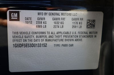 2013 Cadillac CTS Luxury