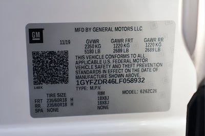 2020 Cadillac XT4 Premium Luxury