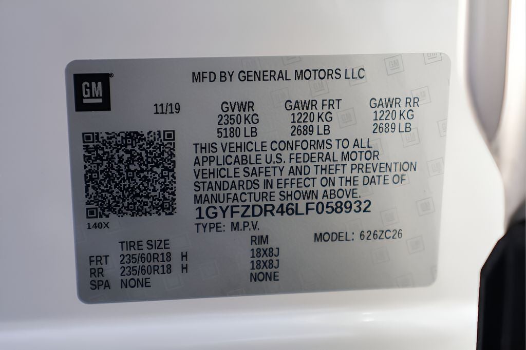 2020 Cadillac XT4 Premium Luxury