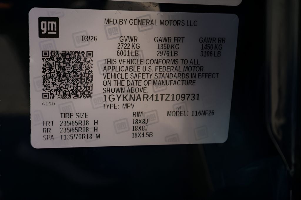 2026 Cadillac XT5 Luxury