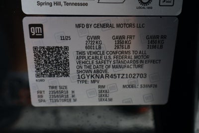 2026 Cadillac XT5 Luxury