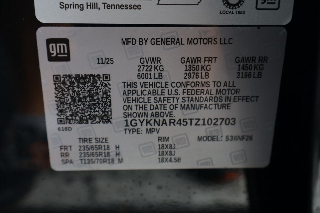 2026 Cadillac XT5 Luxury