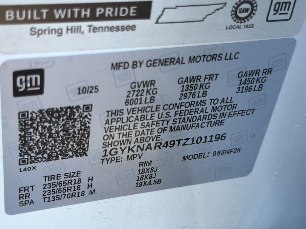 2026 Cadillac XT5 Luxury