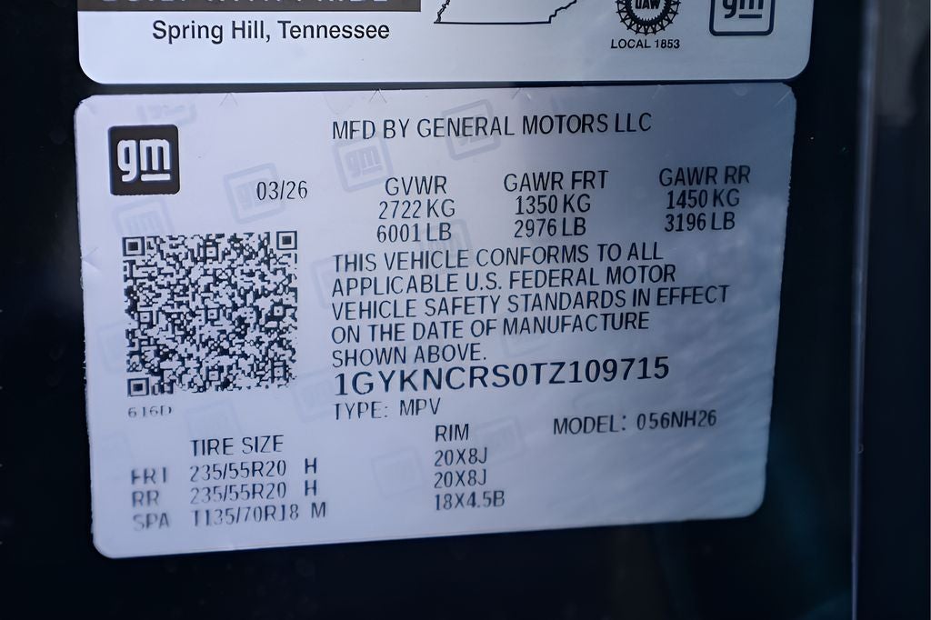 2026 Cadillac XT5 Premium Luxury