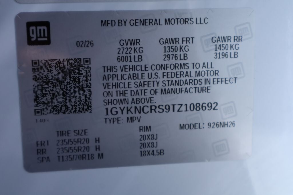 2026 Cadillac XT5 Premium Luxury