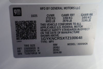 2026 Cadillac XT5 Premium Luxury