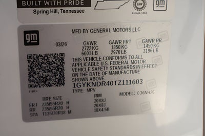 2026 Cadillac XT5 Premium Luxury
