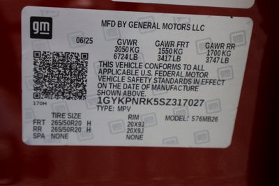 2025 Cadillac LYRIQ Luxury