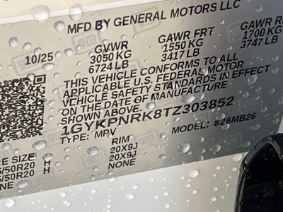 2026 Cadillac LYRIQ Luxury