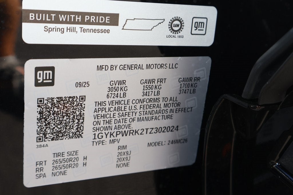 2026 Cadillac LYRIQ Premium Sport