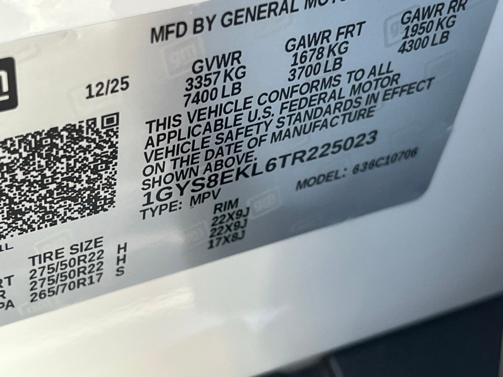 2026 Cadillac Escalade Sport