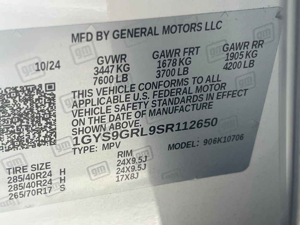 2025 Cadillac Escalade Sport Platinum