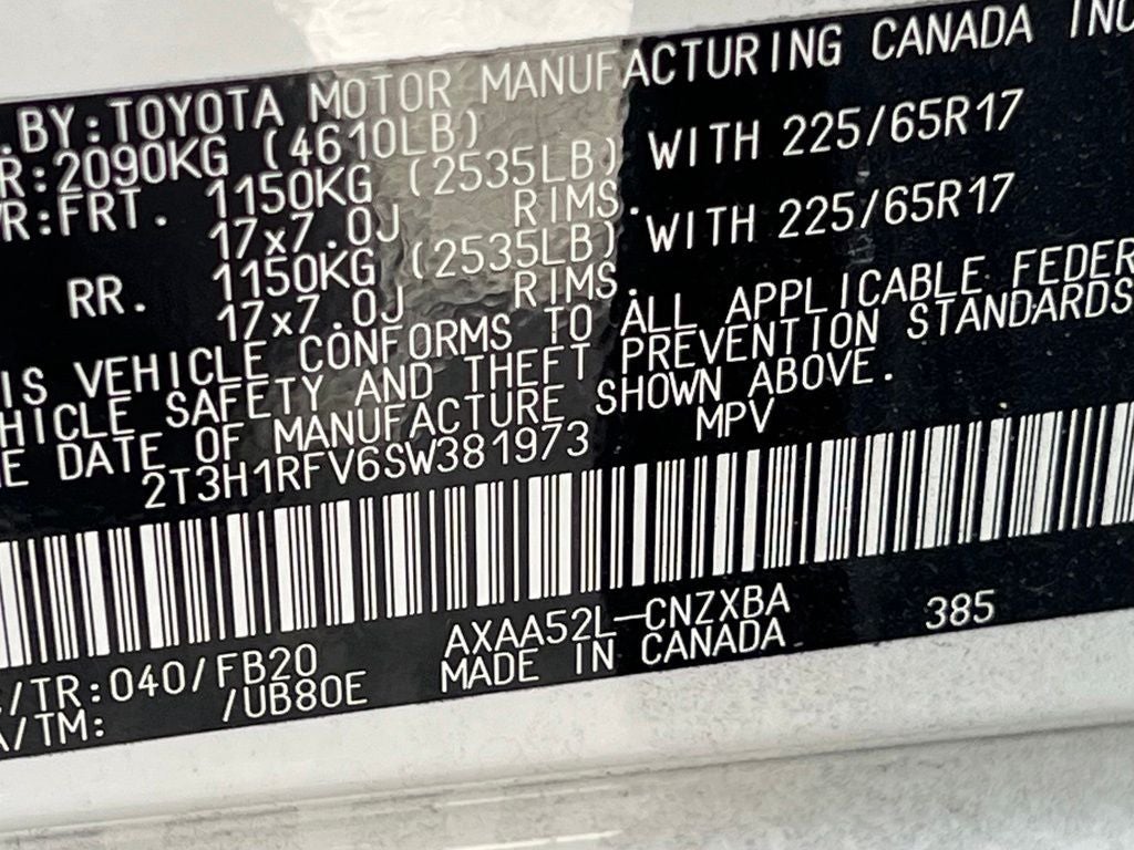 2025 Toyota RAV4 LE