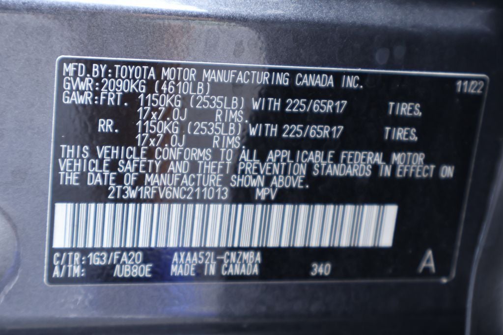 2022 Toyota RAV4 XLE