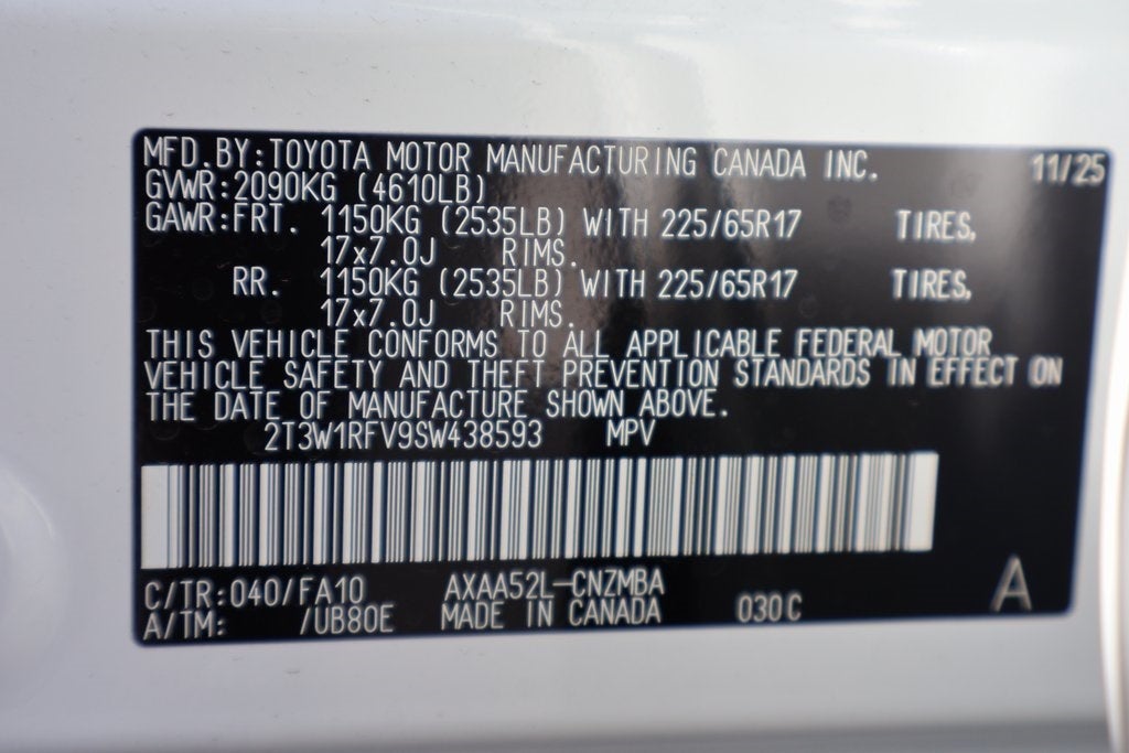 2025 Toyota RAV4 XLE