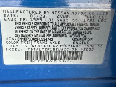 2023 Nissan Kicks SR