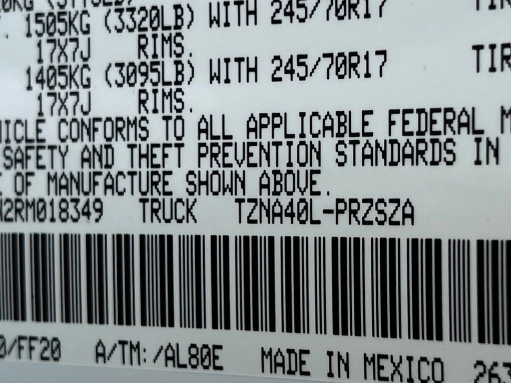 2024 Toyota Tacoma SR5