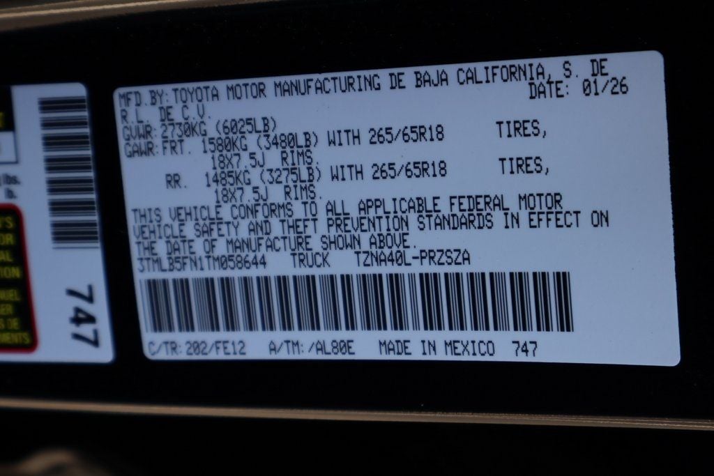 2026 Toyota Tacoma TRD Sport