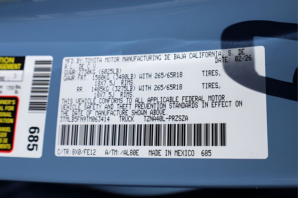 2026 Toyota Tacoma TRD Sport