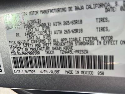 2024 Toyota Tacoma Limited