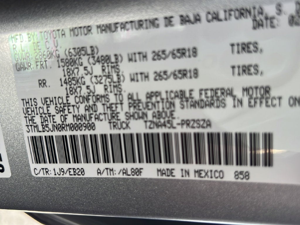 2024 Toyota Tacoma Limited