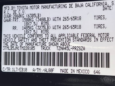 2026 Toyota Tacoma Limited