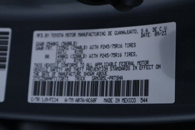 2023 Toyota Tacoma SR5 V6
