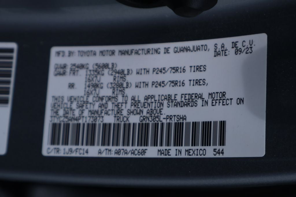 2023 Toyota Tacoma SR5 V6