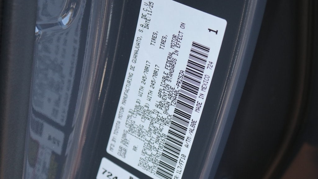 2026 Toyota Tacoma SR5