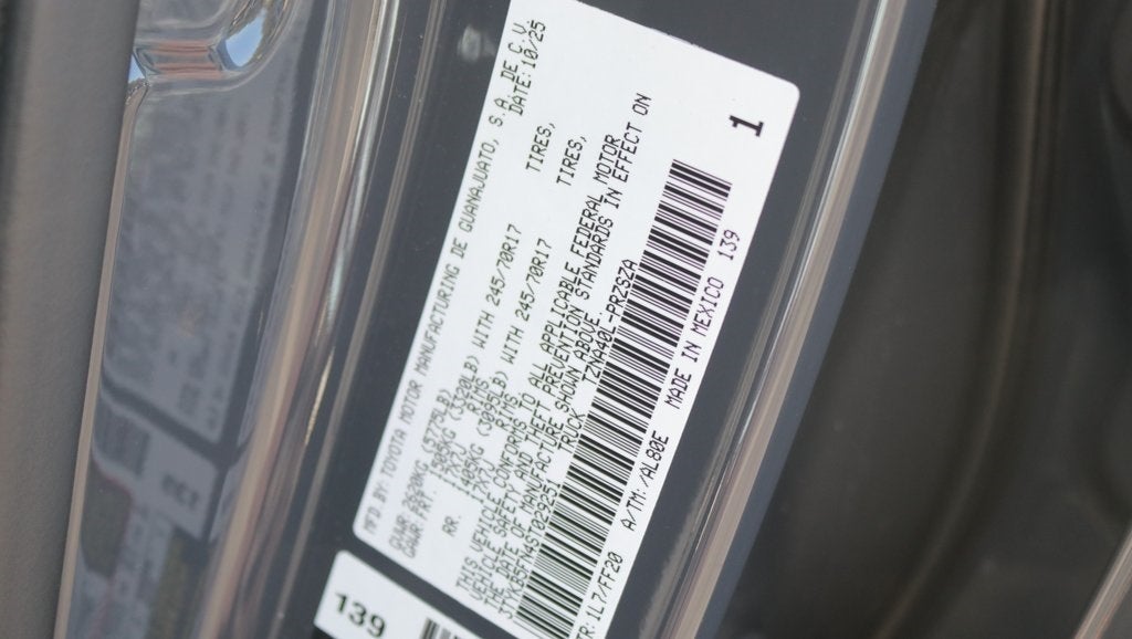 2025 Toyota Tacoma SR5